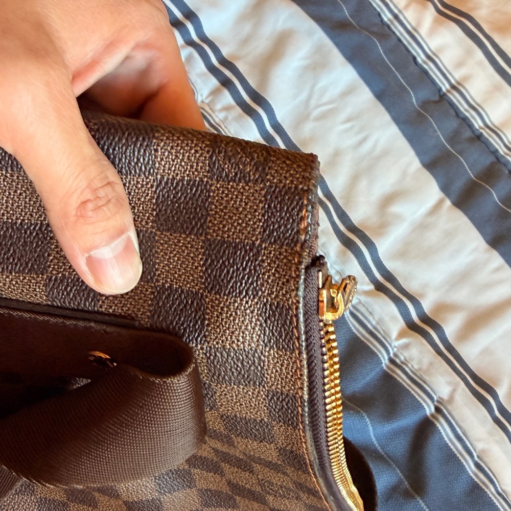 Louis Vuitton Dark Brown Checkered Briefcase - Picture 6 of 9